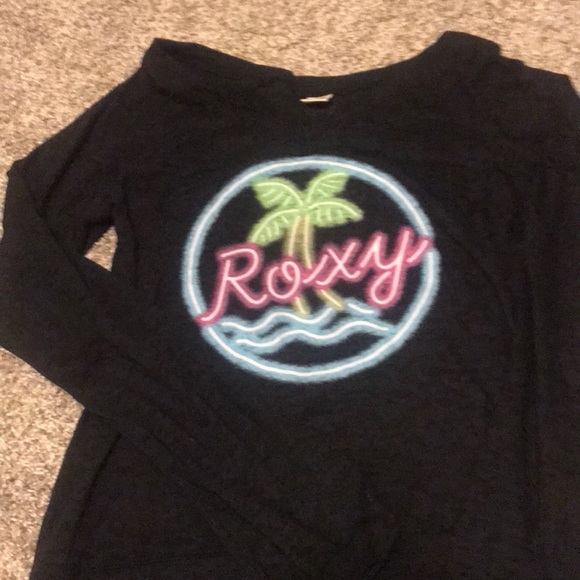 Roxy black palm tree 🌴 shirt - Picture 3 of 3